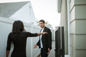 Man in Black Long Sleeve Shirt and Woman in Black Long Sleeve Shirt
